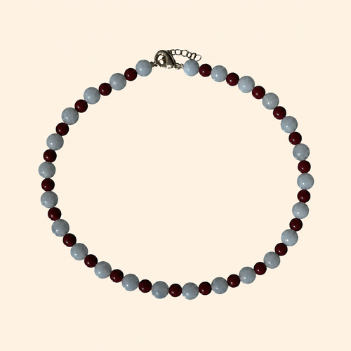 BERRY SKY Necklace - rounded cream featured image