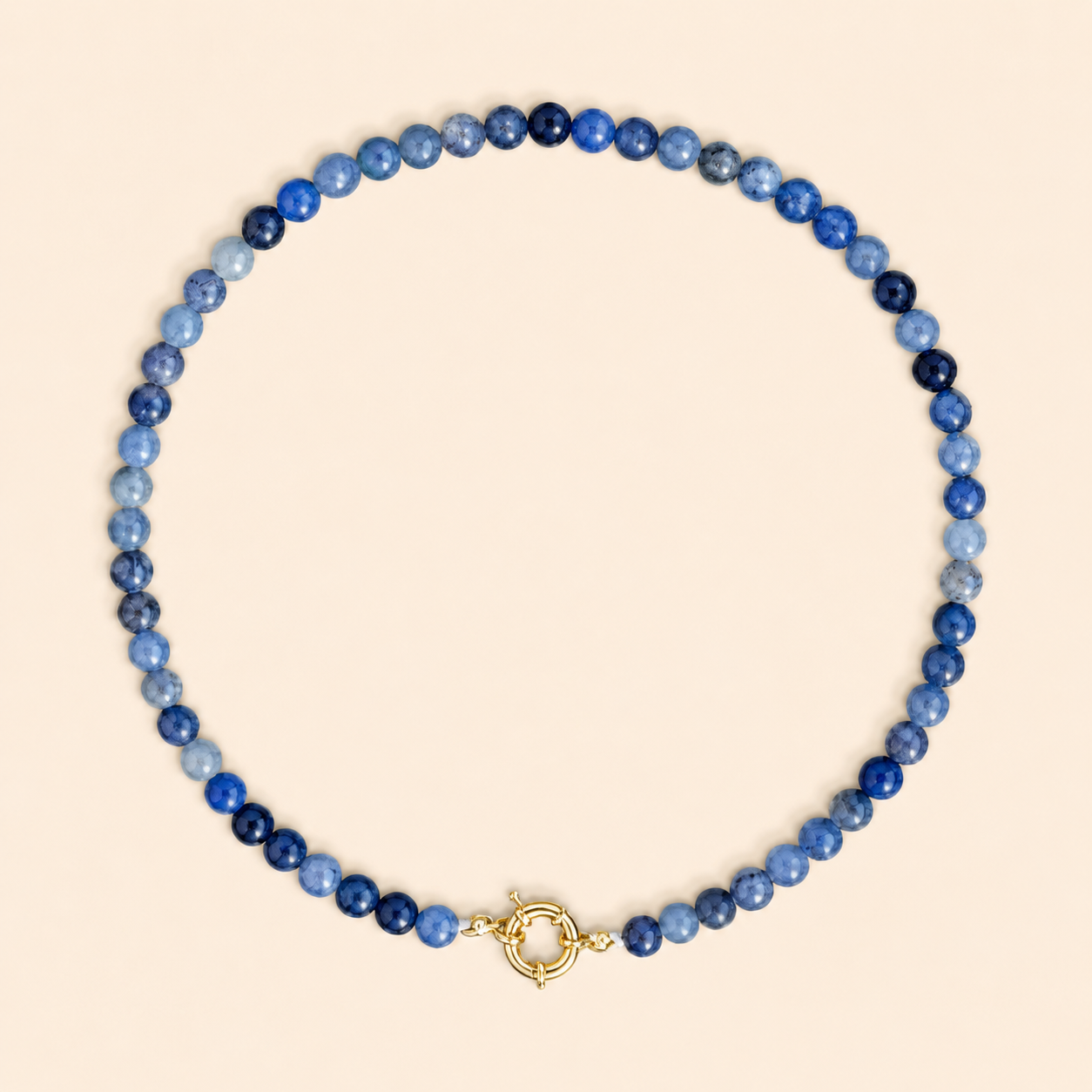 שרשרת BLUE HORIZON עם הסוגר העגול בחלק התחתון