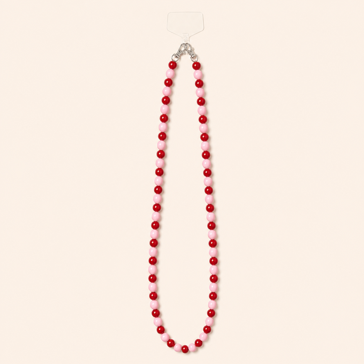 CHERRY STRIPE Long Phone Chain – תמונת מוצר