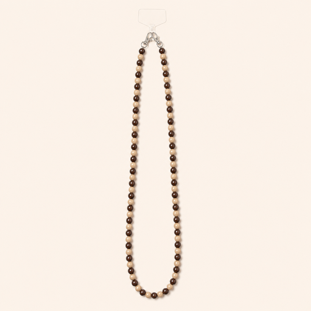 MOCHA STRIPE Long Phone Chain – תמונת מוצר
