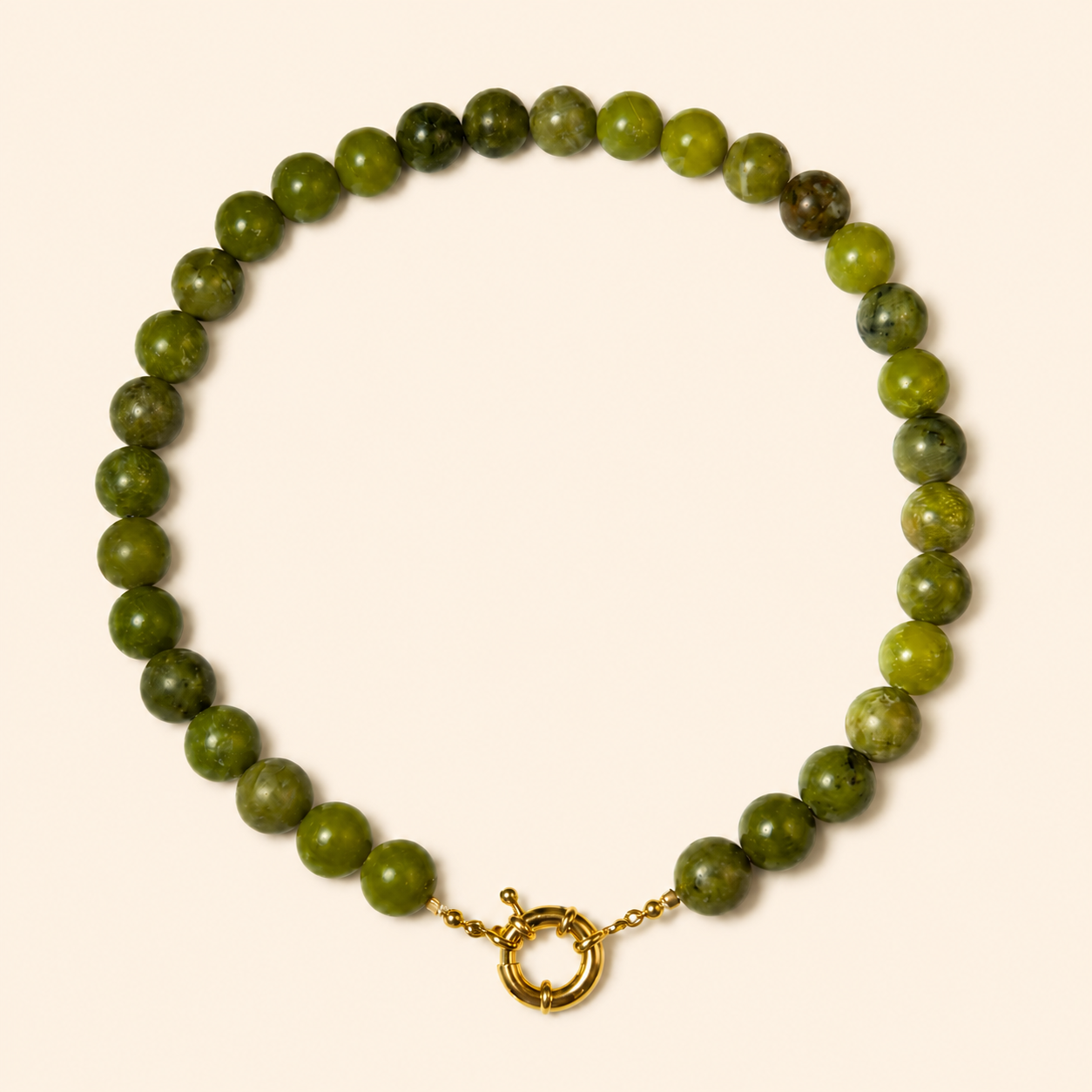 OLIVE GOLD Necklace