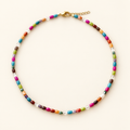 RAINBOW ENERGY Necklace – שרשרת אבני חן צבעוניות ועדינות