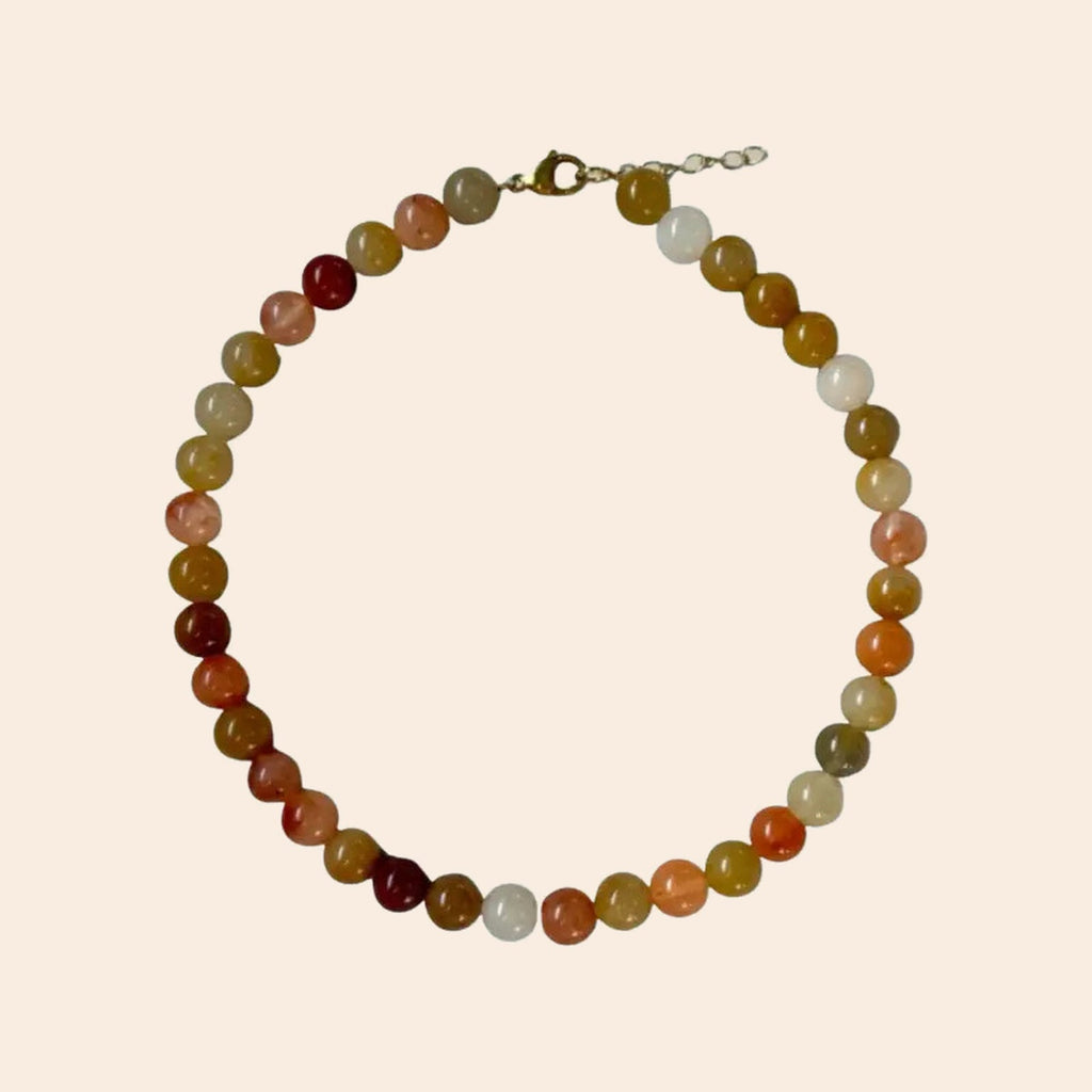 SAHARA Necklace - exact original design on cream background